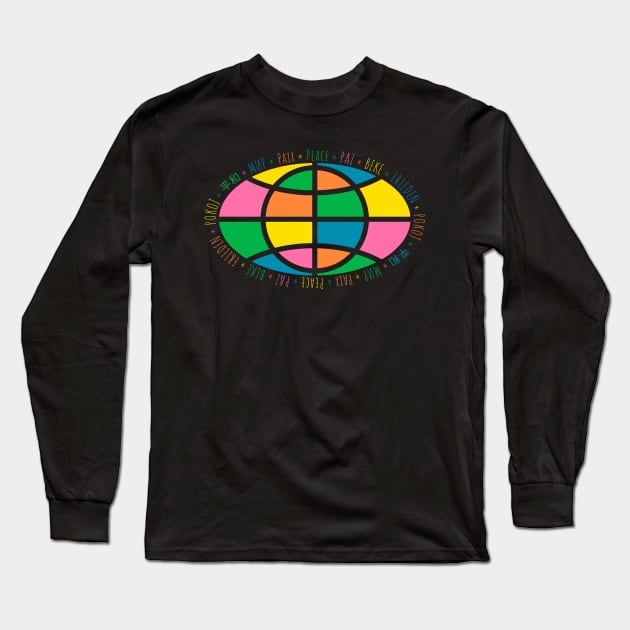 PEACE Long Sleeve T-Shirt by comecuba67